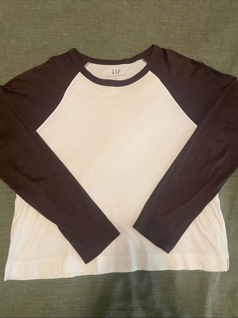 100% Cotton Gap Baseball Tee
